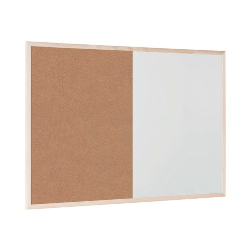 Bi-Office Cork And Drywipe Combination Board 600x400mm Mx03001010