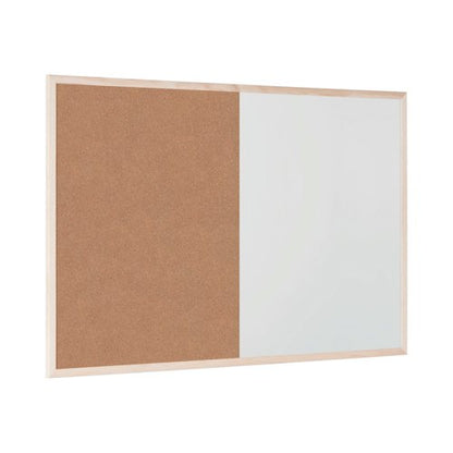 Bi-Office Cork And Drywipe Combination Board 600x400mm Mx03001010