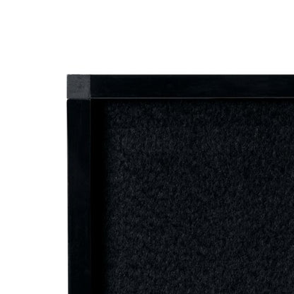 Bi-Office New Generation A9 Felt Board Black Surface Black Frame 90x60cm FA03098315