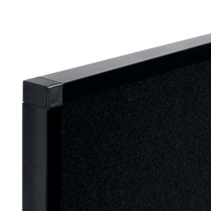Bi-Office New Generation A9 Felt Board Black Surface Black Frame 90x60cm FA03098315