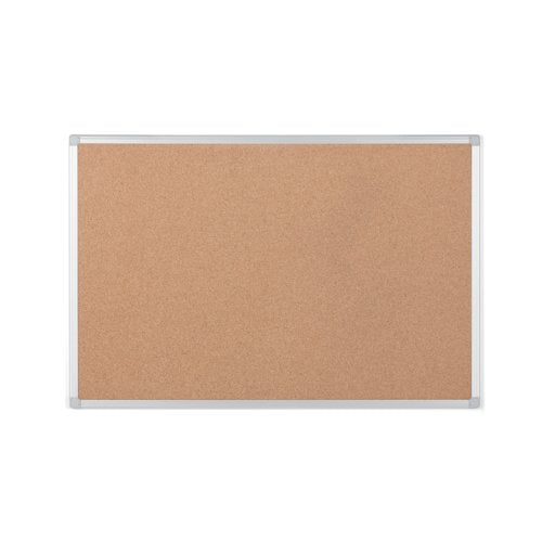 Bi-Office Earth-It Aluminium Frame Cork Board 900x600mm CA031790