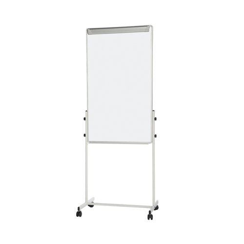 Bi-Office White Portable Duo Board And Flipchart Easel EA4724075