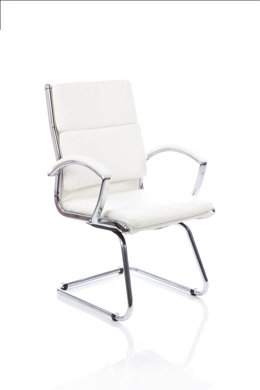 Classic Cantilever Chair White BR000032