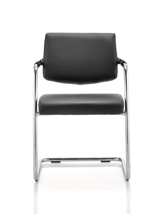 Havanna Visitor Chair Black Leather BR000050