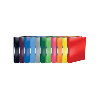 Oxford 25mm 2 O-Ring Binder A4 Plus Metallic Silver 400017759
