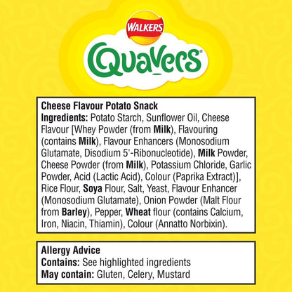 Walkers Quavers 20g (Pack of 32)
