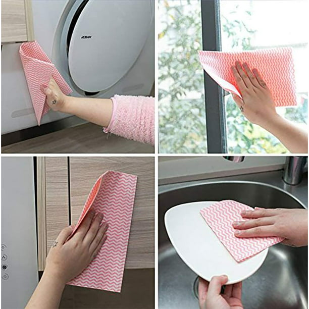 Janit-X/Optima Heavyweight All Purpose Non Woven Cloth 50x36cm Red (Pack of 50)