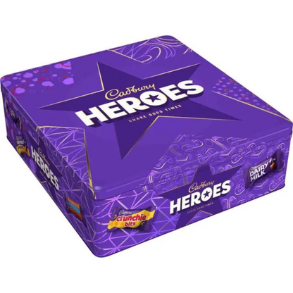 Cadbury Heroes Square Limited Edition Gift Tin 700g