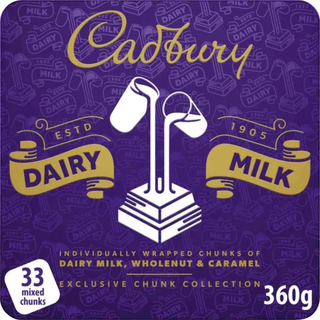 Cadbury Mixed Chunks Tin 300g