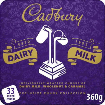 Cadbury Mixed Chunks Tin 300g