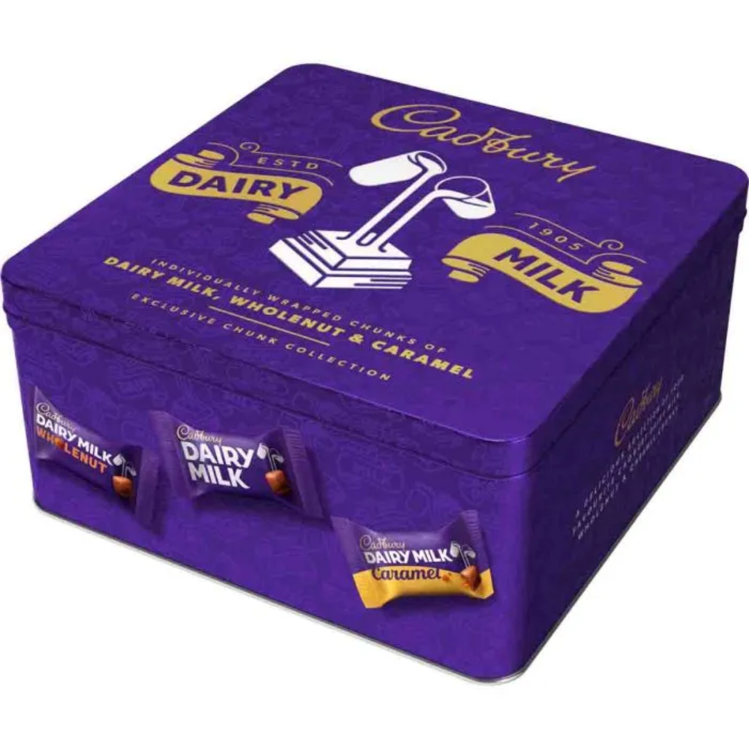 Cadbury Mixed Chunks Tin 360g