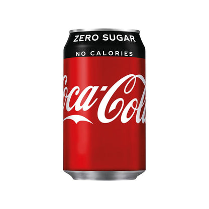 Coke Zero Soft Drink 330ml (Pack of 24)