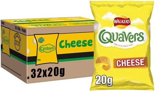 Walkers Quavers 20g (Pack of 32)