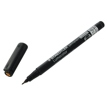 Staedtler Lumocolour CD/DVD Marker Pen Fine Black (Pack of 10) 310CDS9 - UK BUSINESS SUPPLIES