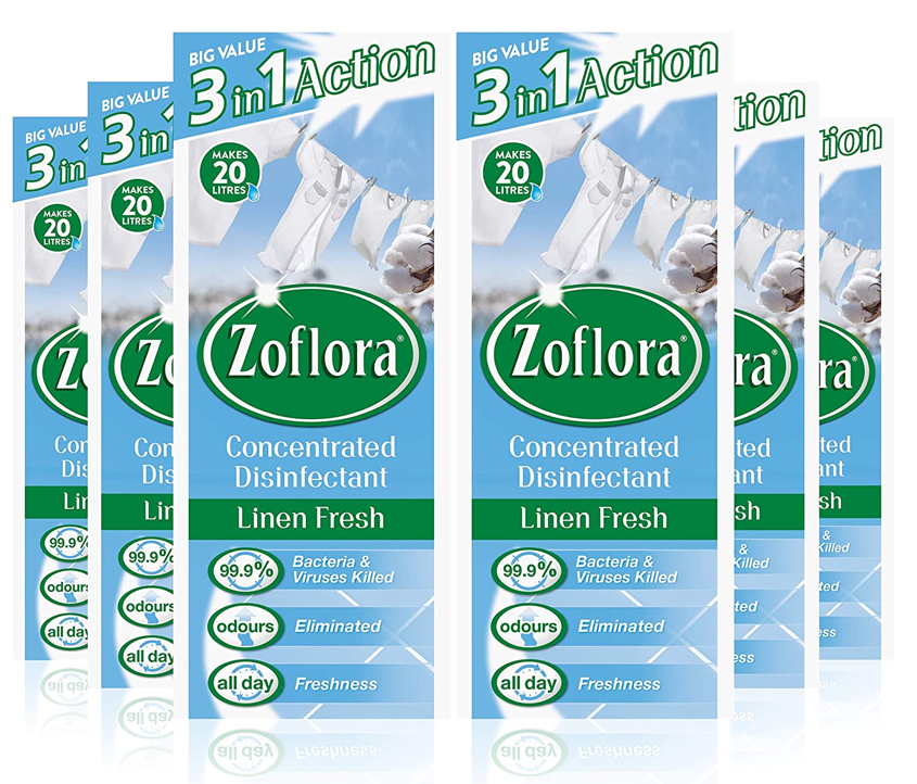 Zoflora Linen Fresh Concentrated Disinfectant 500ml