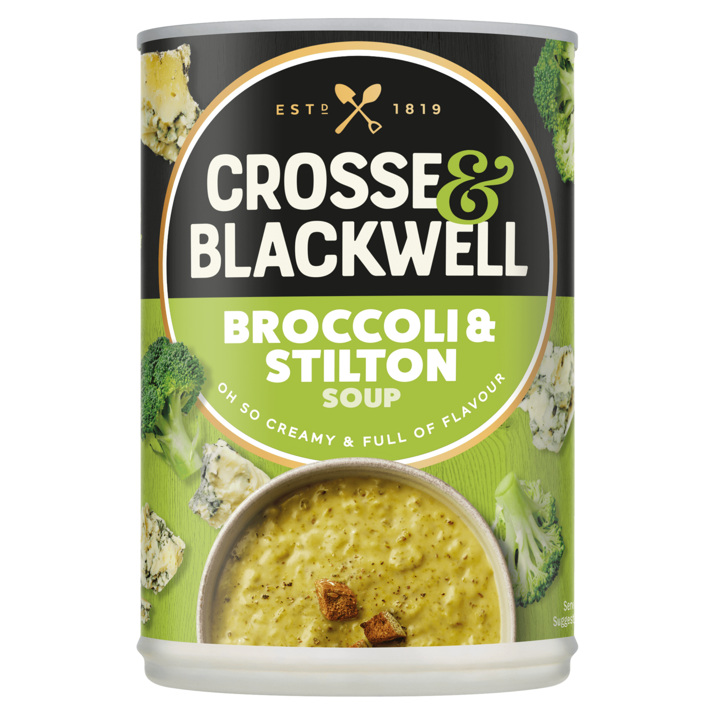 Crosse & Blackwell British Broccoli and Stilton Soup 6 x 400g
