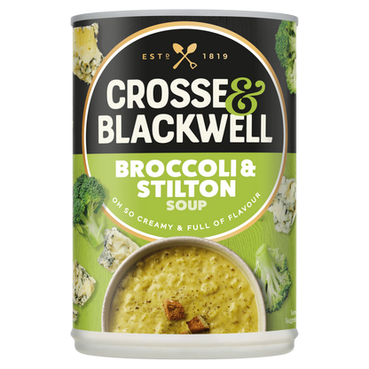 Crosse & Blackwell British Broccoli and Stilton Soup 6 x 400g