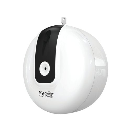 Cheeky Panda Pro Easy Flow Micro Core Mini Jumbo Dispenser White NJ-FQ004A