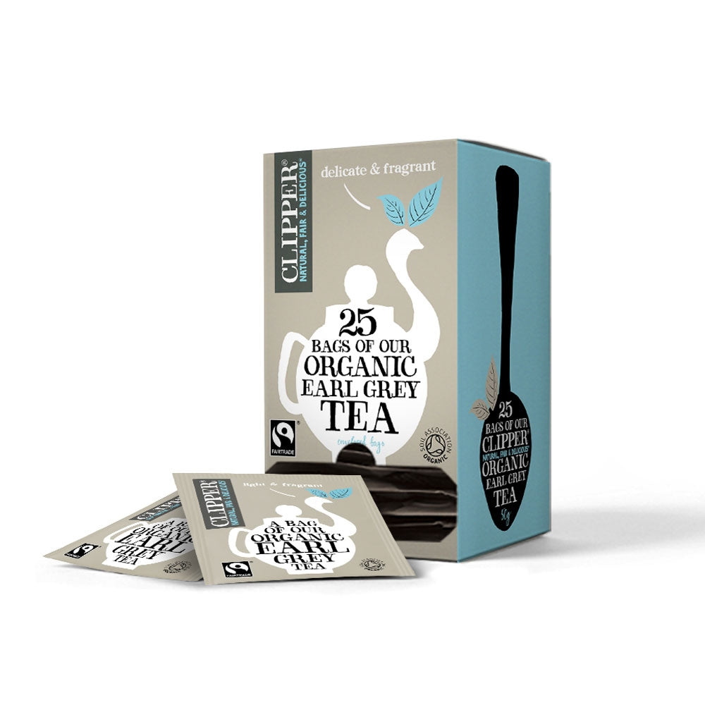 Clipper Fairtrade Organic Earl Grey Enveloped Infusion Tea 25