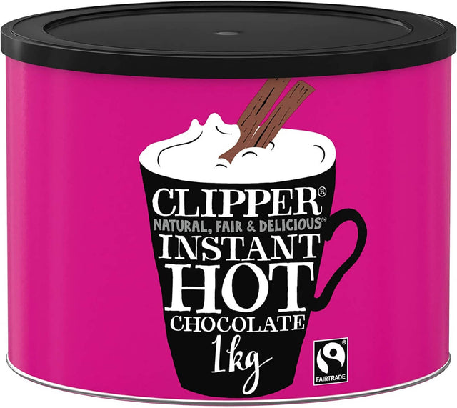 Clipper Seriously Velvety Instant Hot Chocolate Fairtrade 1kg