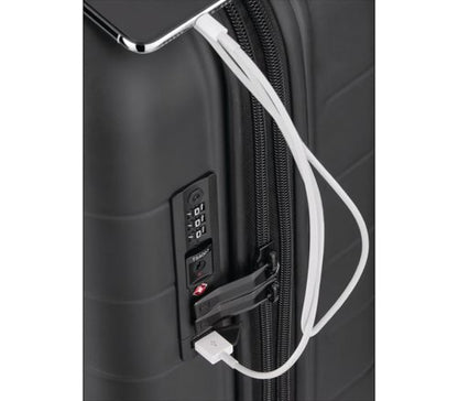 Wenger Syntry Carry-On Case with Laptop Compartment Black and Grey 606490