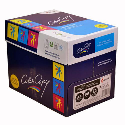 Color Copy A4 Paper 90gsm White (5 Packs of 500) CCW0324