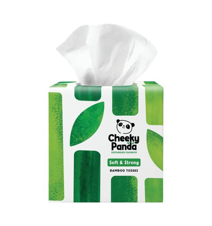 Cheeky Panda Facial Tissues Cube 56 Sheets (Pack of 12) 1103040