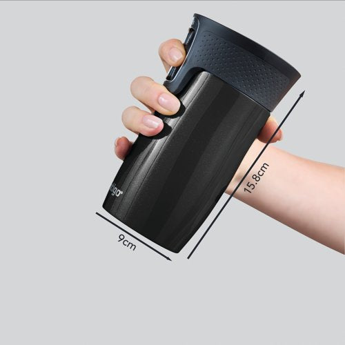 Contigo West Loop Mini Autoseal Travel Mug Stainless Steel 300ml Liquorice 2207887