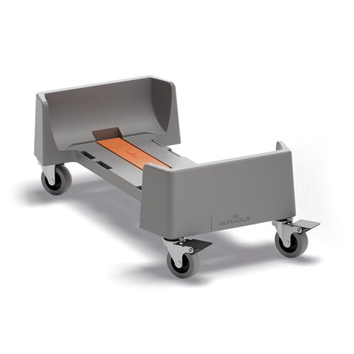 Durable 60L Linkable Bin Trolley Modular Waste Trolley For Durabin Bins 334037