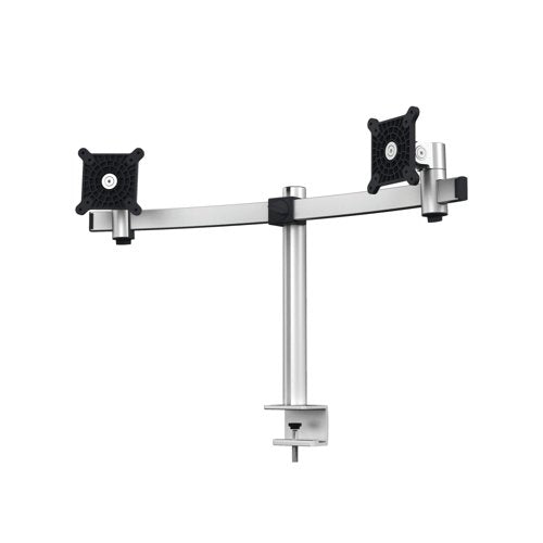Durable Monitor Mount PRO for 2 Screens Up to 27 Inch with Desk Clamp Attachment 508523