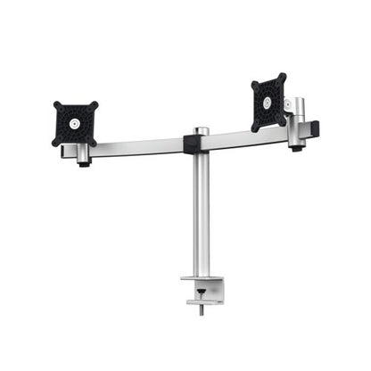 Durable Monitor Mount PRO for 2 Screens Up to 27 Inch with Desk Clamp Attachment 508523