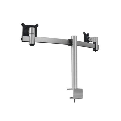 Durable Monitor Mount PRO for 2 Screens Up to 27 Inch with Desk Clamp Attachment 508523