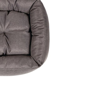 Danish Design Antibacterial Snuggle Dog/Pet Bed Large Grey ABGYSL