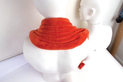 Deflecto Reusable Microwave Heating Pack Lower Back Orange DEFHP-LBW