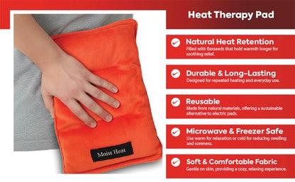 Deflecto Reusable Microwave Heating Multipurpose Pad Orange DEFHP-MPP