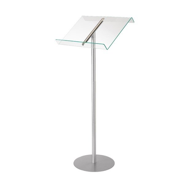 Deflecto Browser Lectern with Floor Stand