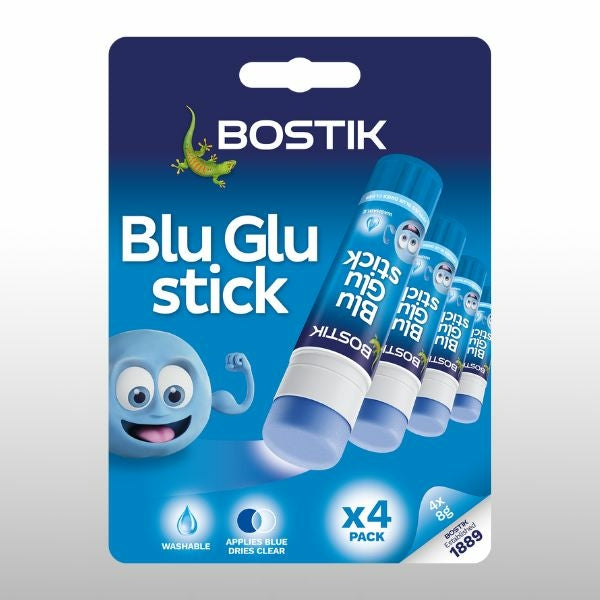 Blu-Tack Bostik Glue Stick x4 Pack