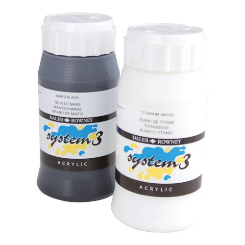 Daler-Rowney System 3 Acrylic Paint 500ml Ultramarine 500ST3ULT