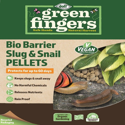 Doff Green Fingers Bio Barrier Slug & Snail Pellets 500g