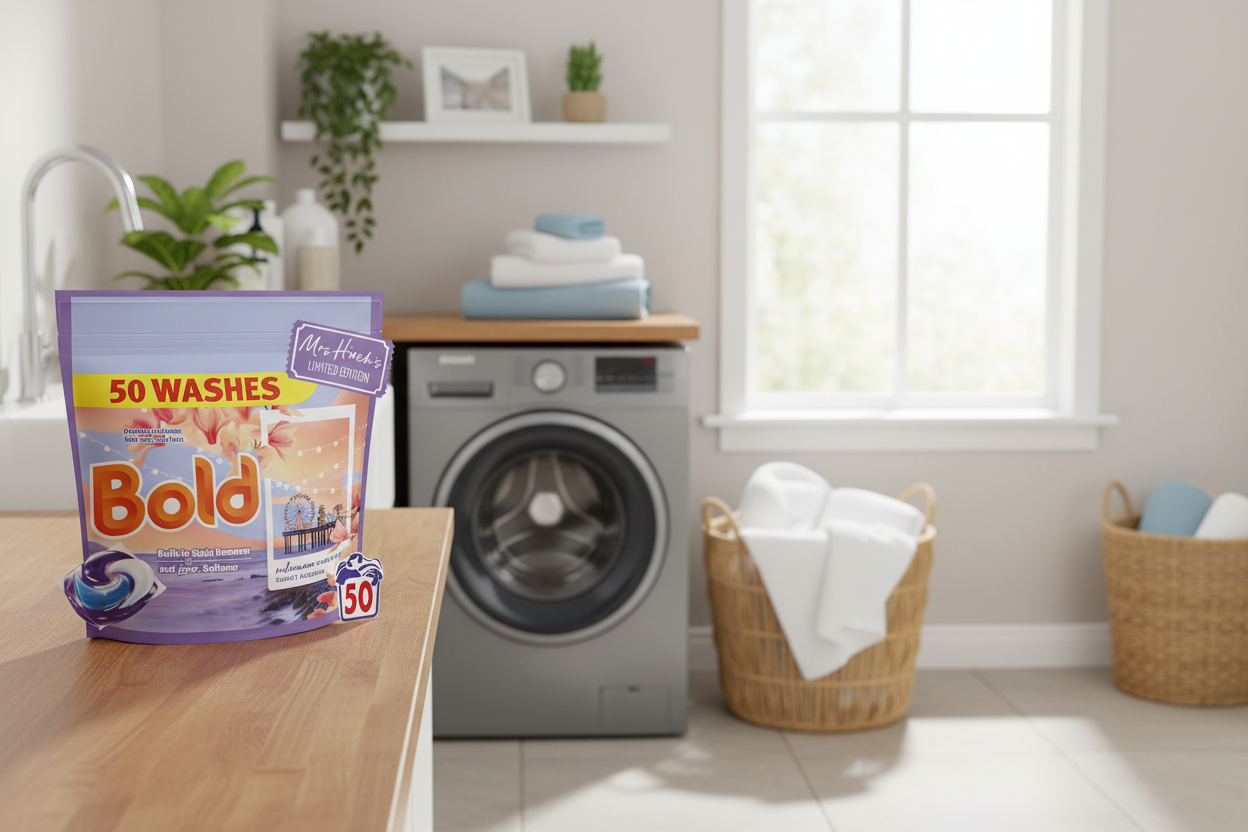 Bold Laundry Detergent Liquid Pod Midsummer Memories 50's