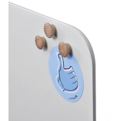 Legamaster Wooden Magnet 25mm (Pack of 5) 7-181725