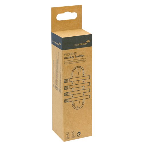 Legamaster Wooden Whiteboard Marker Holder Magnetic 7-122025