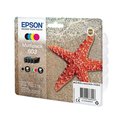Epson 603 Starfish Ink Cartridge CMYK Multipack C13T03U64010