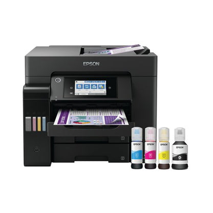 Epson EcoTank ET-5855 Wireless Colour 4-in-1 Inkjet Printer C11CJ29406BA