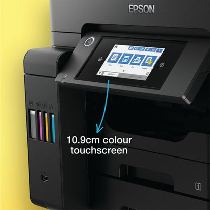Epson EcoTank ET-5855 Wireless Colour 4-in-1 Inkjet Printer C11CJ29406BA