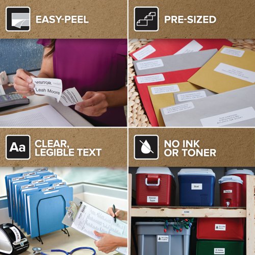 Dymo Extra Large Shipping Labels UPS 104x159mm 220 Labels (Pack of 6) 2238107