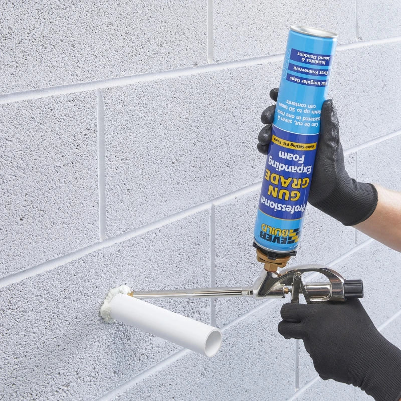 Everbuild Professional Quick Setting Expanding Foam | 1 x  750 ml