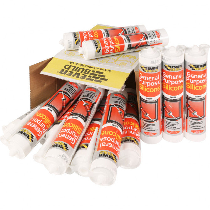 Everbuild General Purpose Silicone Clear 280ml