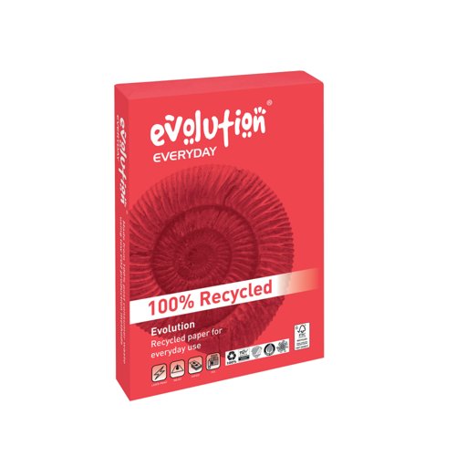 Evolution Everyday A3 Recycled Paper 80gsm White (Pack of 500) EEVE4280
