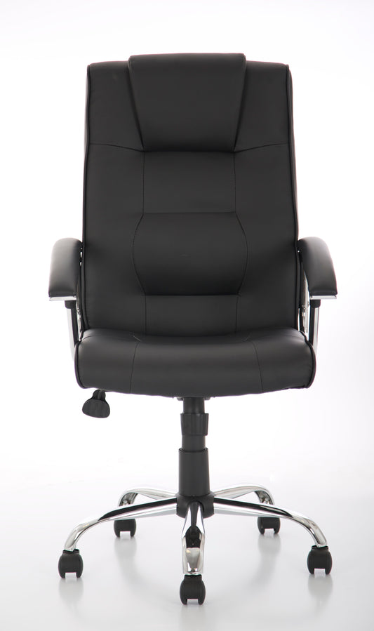 Thrift Executive Chair Black Soft Bonded Leather EX000163